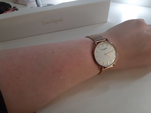 Customer photo review of Shell Dreams Edition Rosé Gold