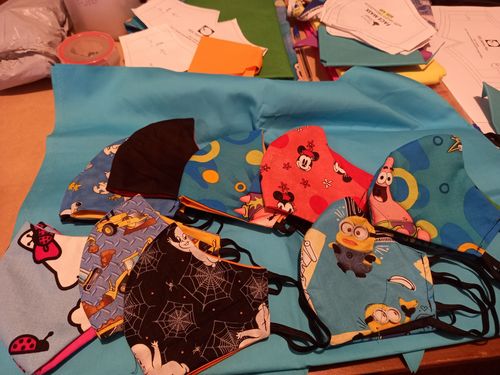 Customer photo review of SSOL Seamless Mask Pattern (FREE!)