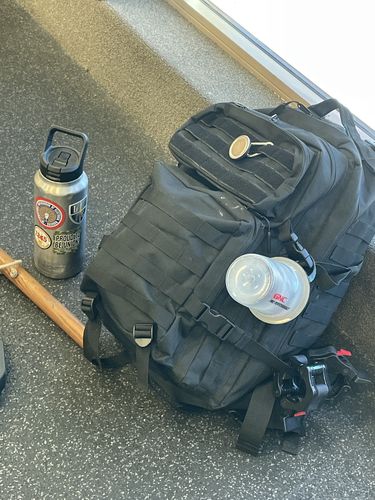 Customer photo review of Gen 3 Black 45L Backpack