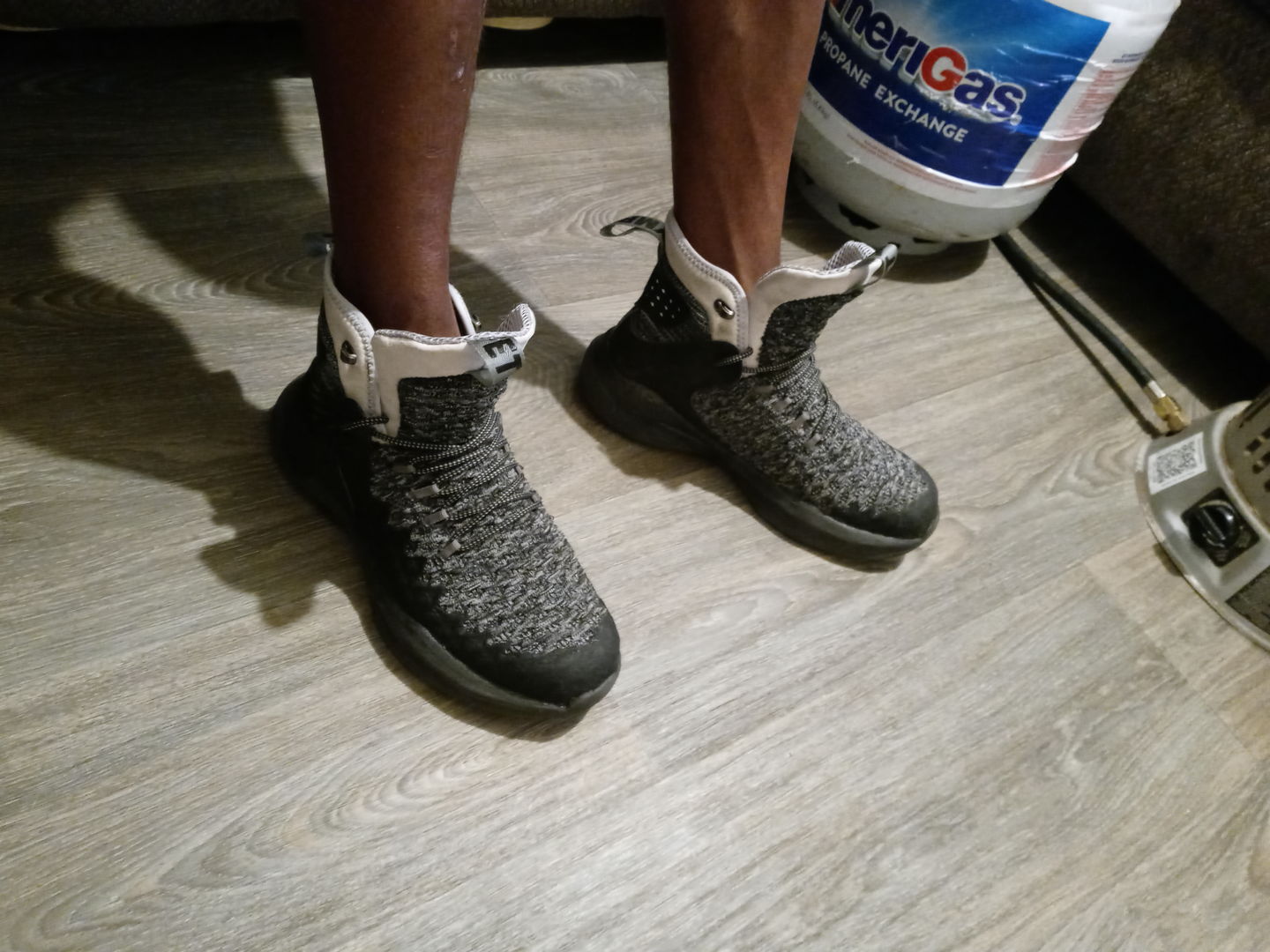 Customer photo review of Maven Puncture Resistant Comfortable Steel Toe Work Boots