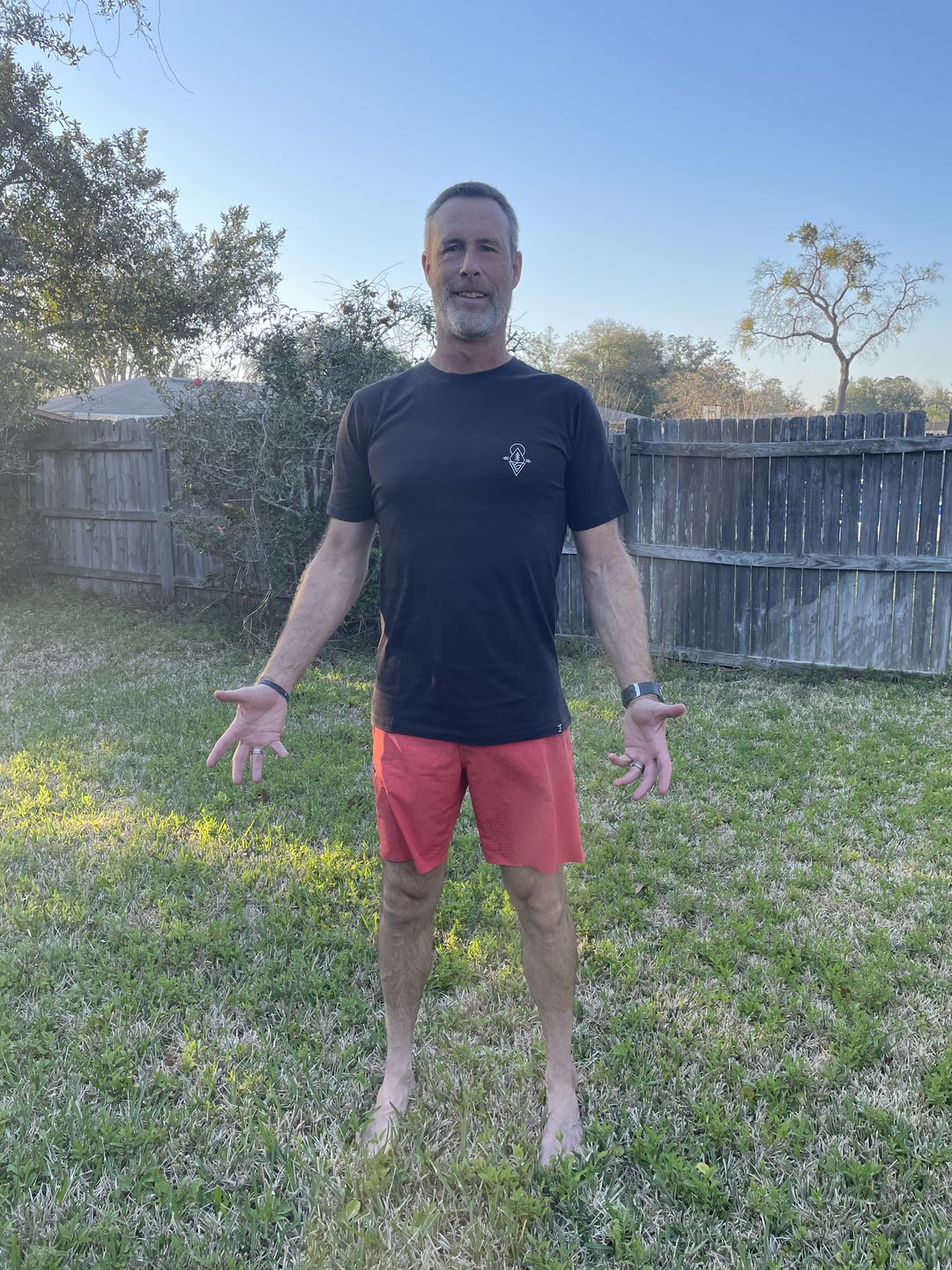 Customer photo review of Diamond Organic T-shirt