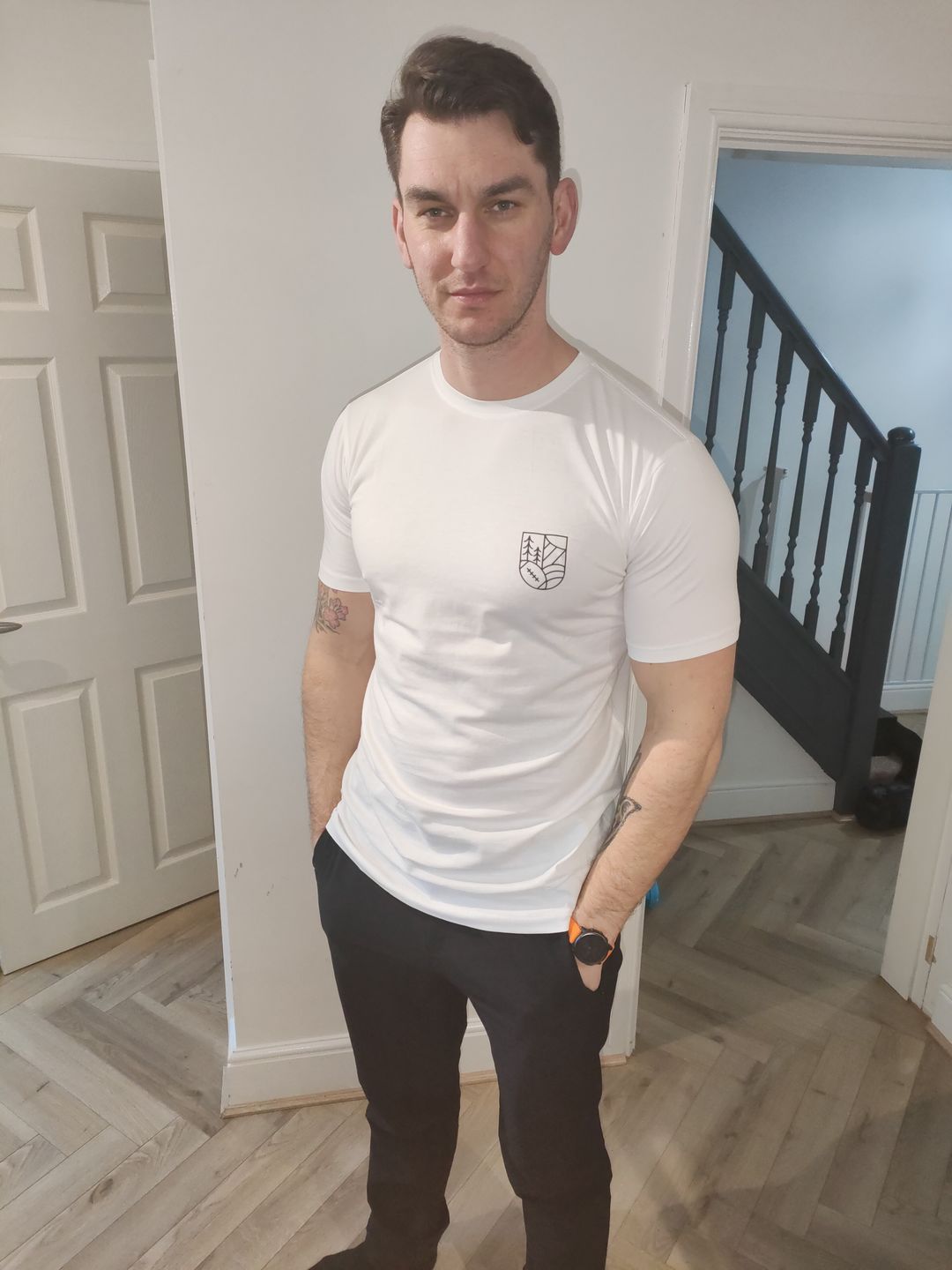 Customer photo review of Crest Organic T-shirt