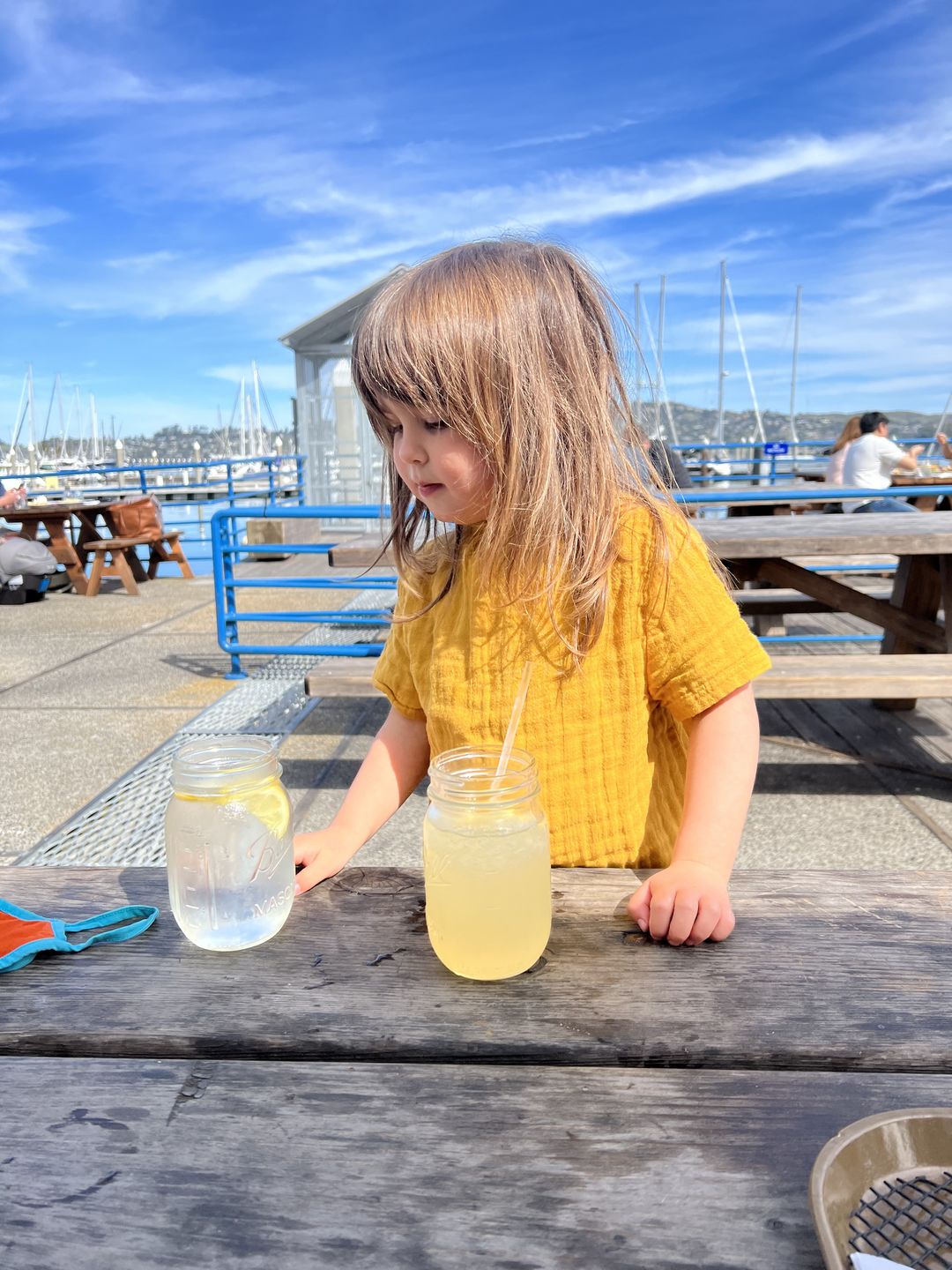 Customer photo review of Sunshine Gold Muslin Loose Short Sleeve Henley Top