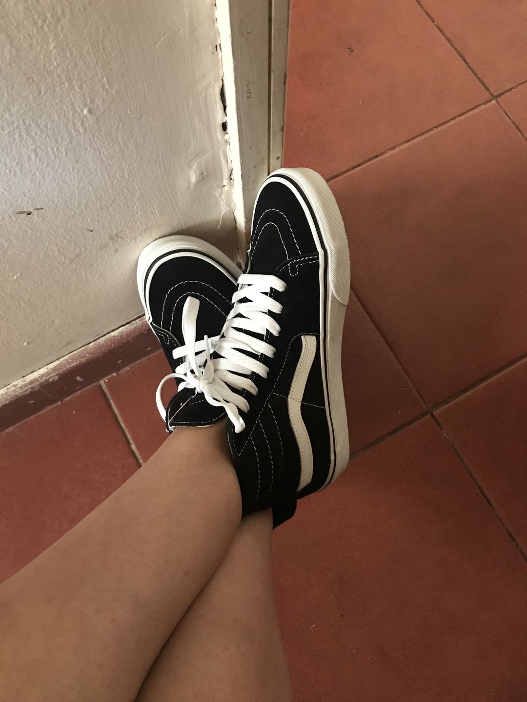 Customer photo review of Zapatilla Vans Old Skool Mujer Negro