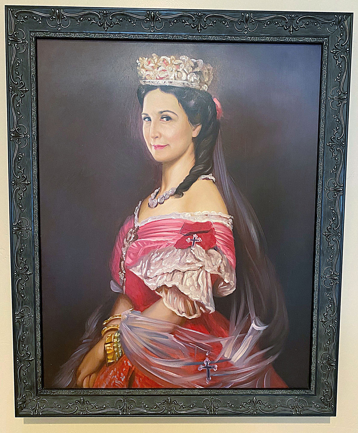 Customer photo review of Portrait of Charlotte of Belgium