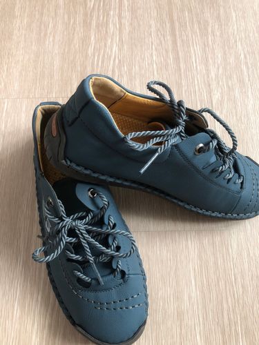 Customer photo review of Chaussures en cuir Orthopédiques pour Homme