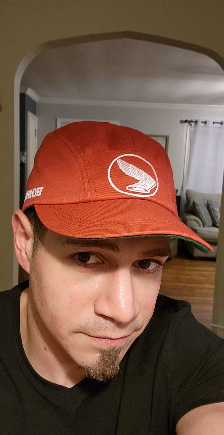 Customer photo review of Honda Racing Replica Mechanics Hat (1964)