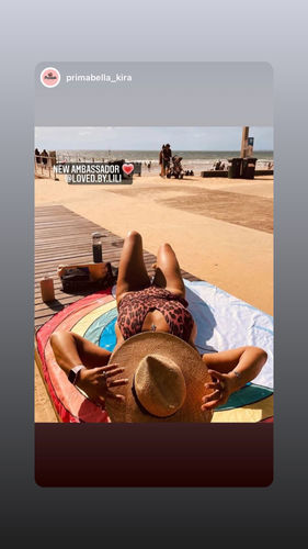 Customer photo review of Tan Accelerating Trio - Peptide Sun Tanning Oil