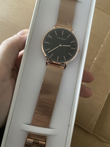 Customer photo review of World Edition Rosé Gold Black