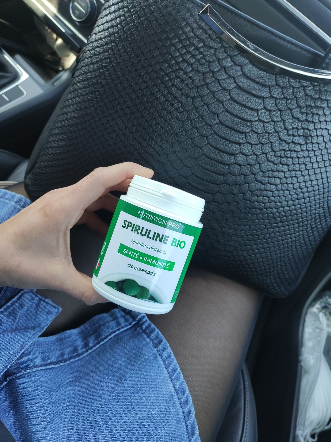 Customer photo review of SPIRULINE BIO - 120 COMPRIMÉS