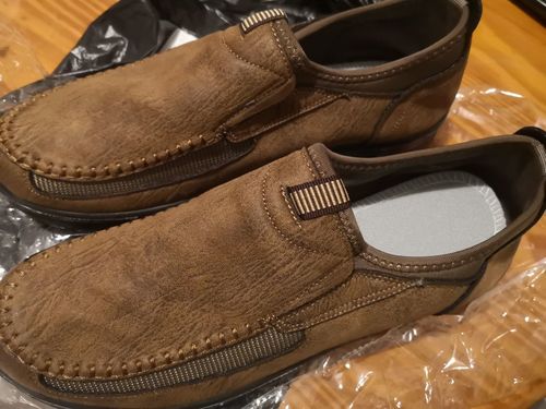 Customer photo review of Chaussures Hommes Confortable orthopédiques pour Homme