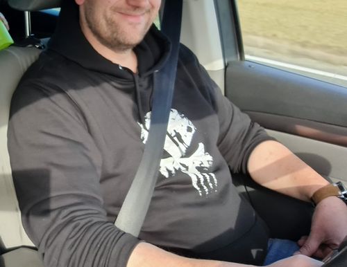 Customer photo review of NATURE SKULL - Bio Unisex Hoodie (PREMIUM) (Siebdruck)