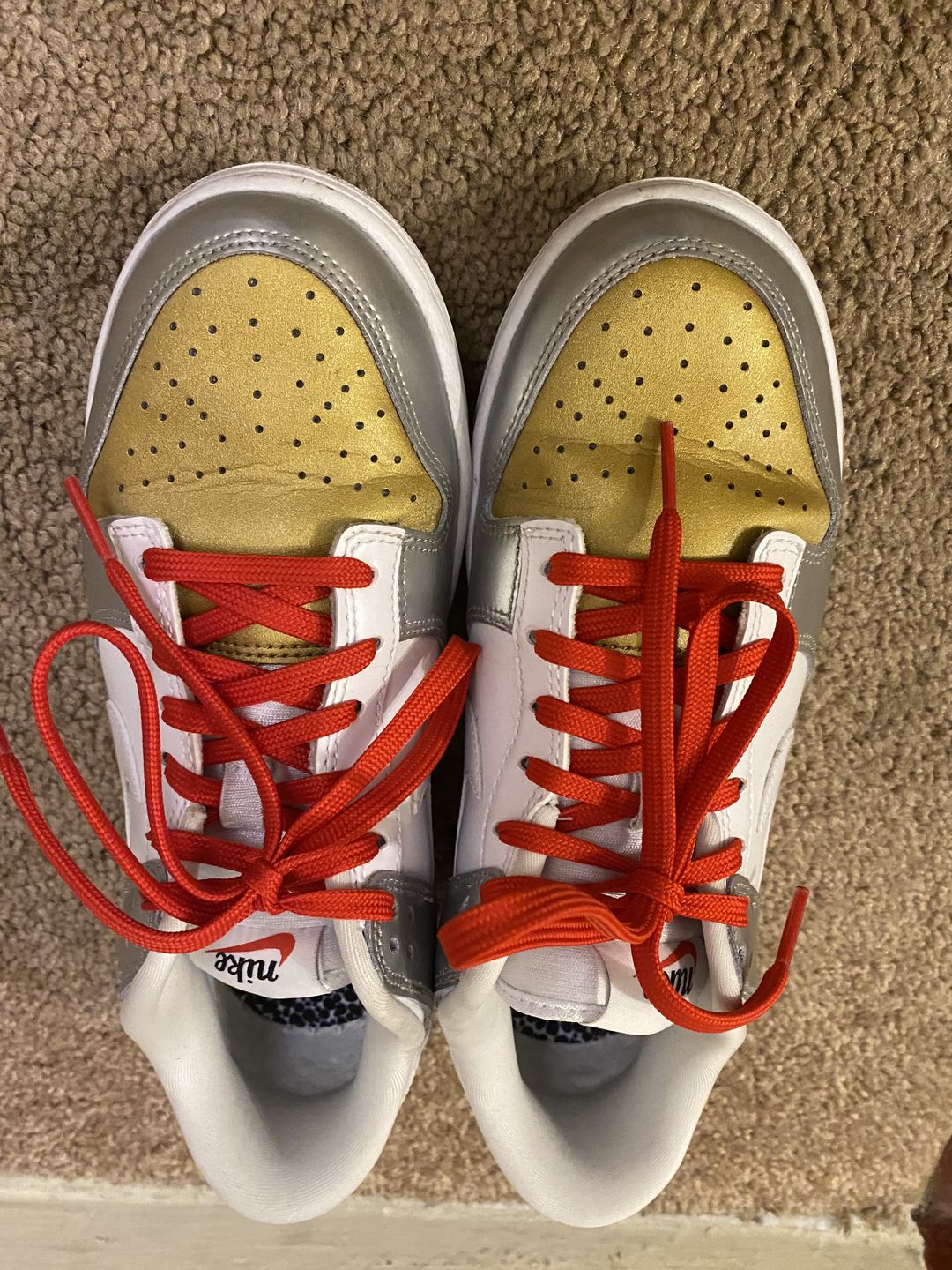 Customer photo review of Flat Standard Shoe Laces - Solids