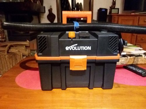 Customer photo review of Evolution R15VAC: Aspirateur Eau Et Poussière De 15 L
