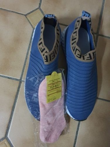 Customer photo review of Chaussures de marche pour femmes antidérapantes légères