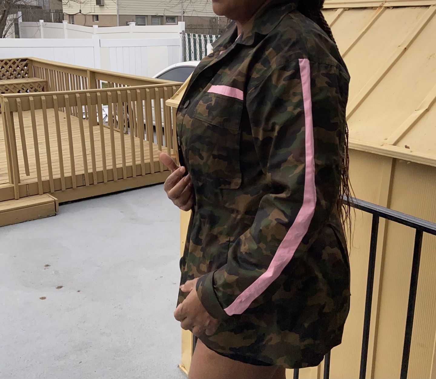 Customer photo review of AKA Camo Jacket