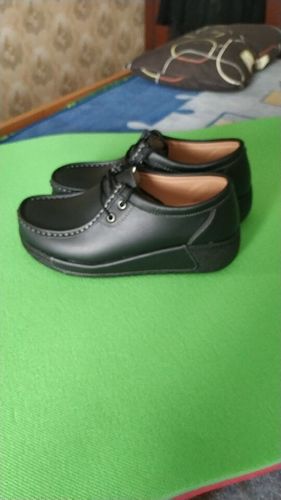 Customer photo review of Chaussures respirantes en cuir pour Femme