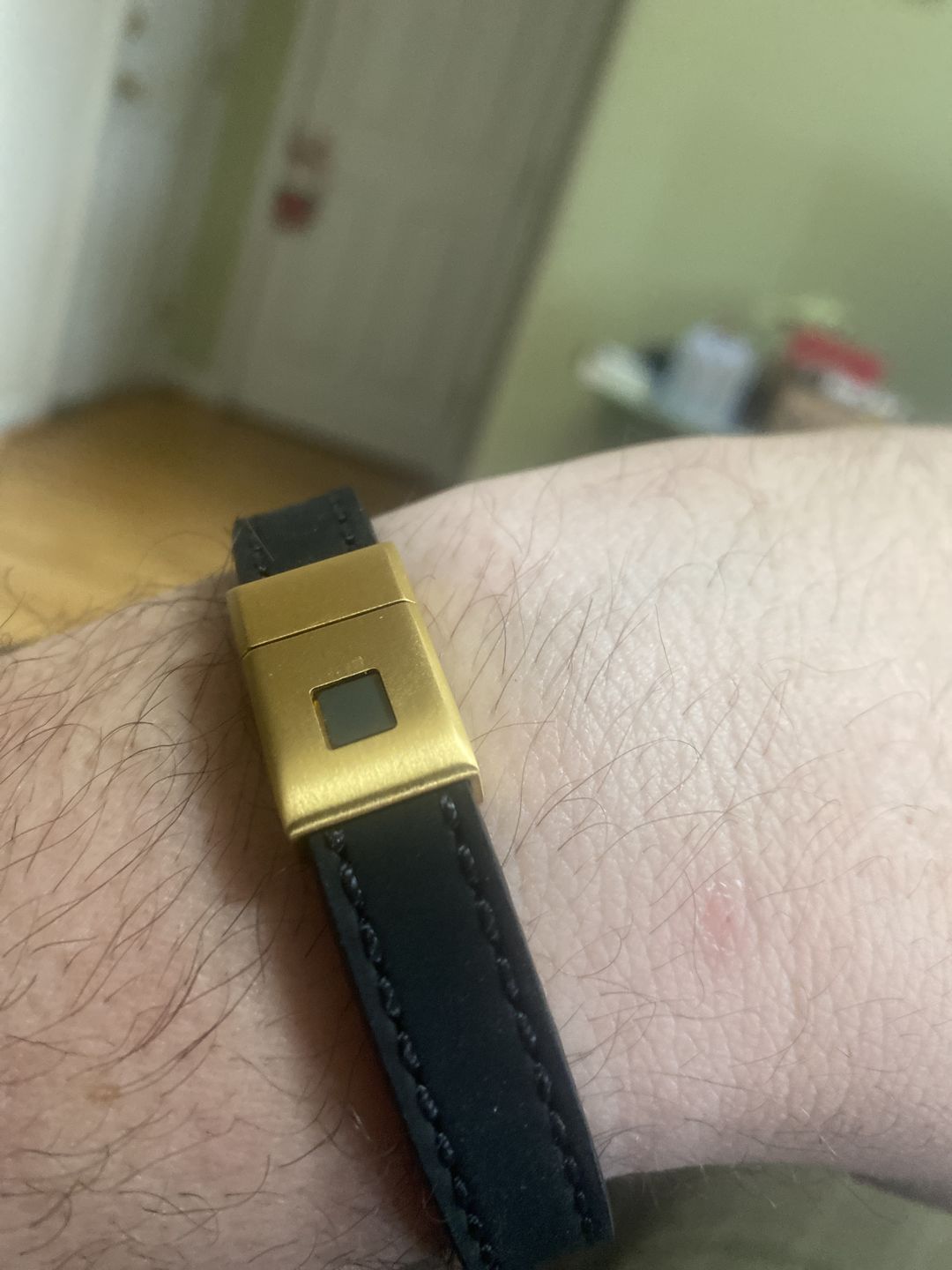 Customer photo review of Gold Stability Bracelet