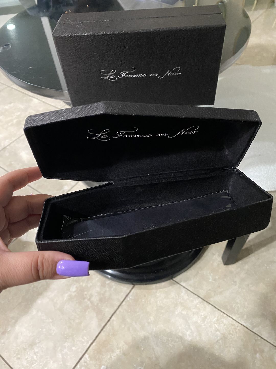 Customer photo review of Vamp Coffin Sunglass Case