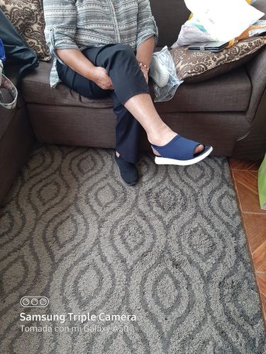 Customer photo review of Chaussures Confortables Orthopédiques compensées