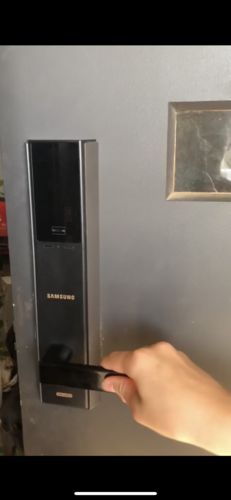 Customer photo review of Digital Door Lock SHP-DH537