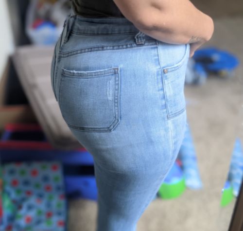 Customer photo review of BOOTY SHAPER SHORT HIGH WAIST