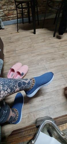 Customer photo review of Chaussures de marche pour femmes antidérapantes légères