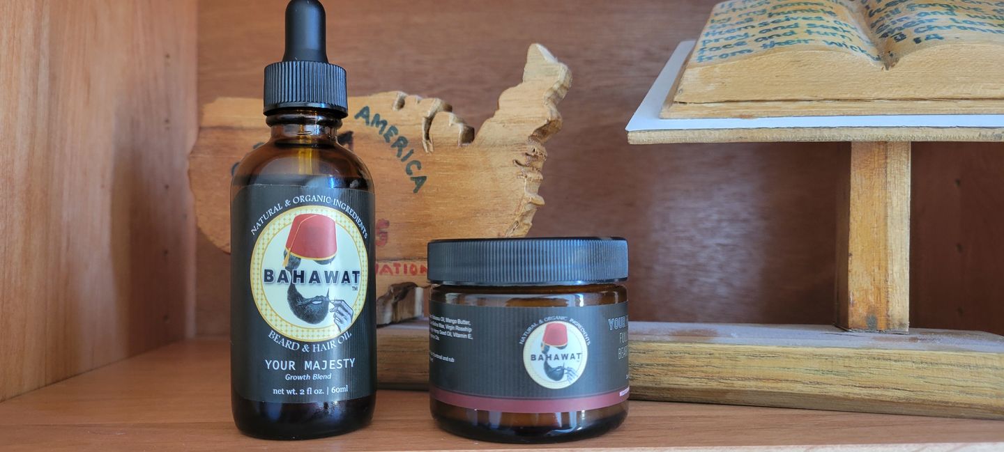 Customer photo review of Beard Oil Mediterranean Citrus 2oz. "Your Majesty"