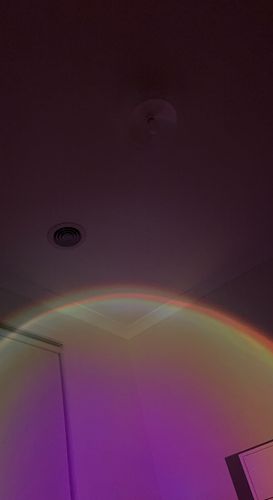 Customer photo review of The Sunset Lamp™