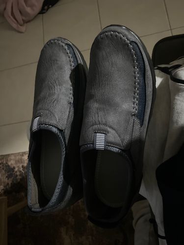 Customer photo review of Chaussures Hommes Confortable orthopédiques pour Homme