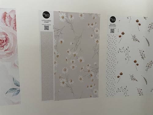 Customer photo review of Little Daisy Chain Wallpaper