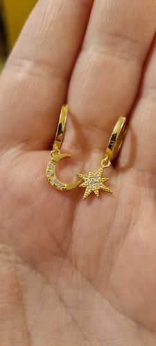 Customer photo review of Boucles d'oreilles Vénus