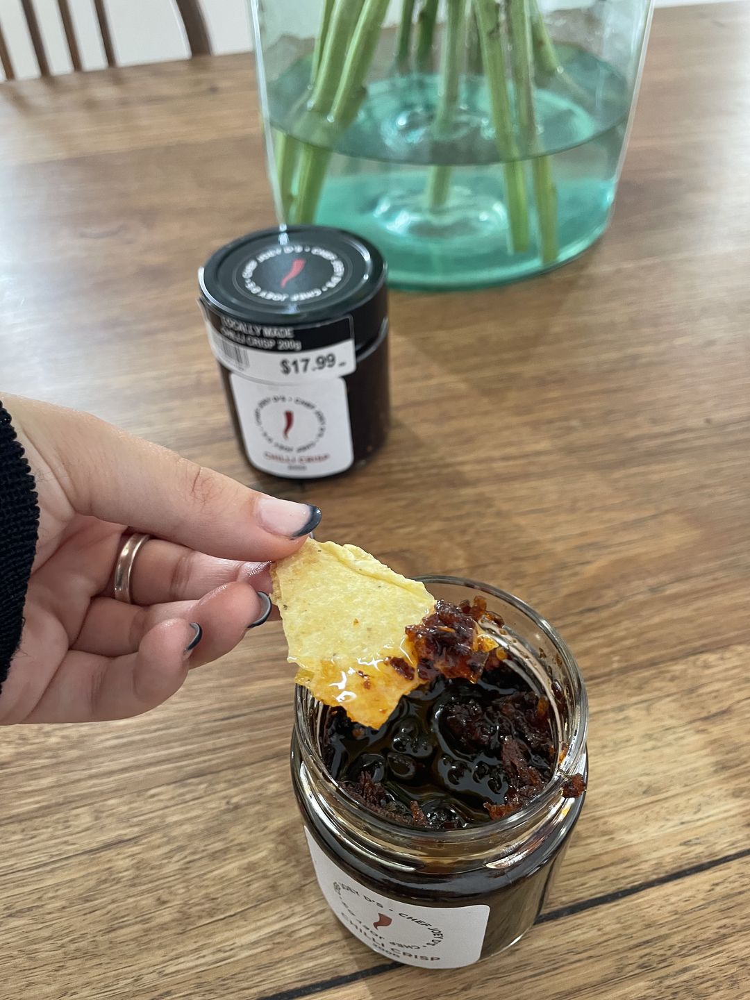 Customer photo review of Chef Joey D's Chilli Crisp 200g