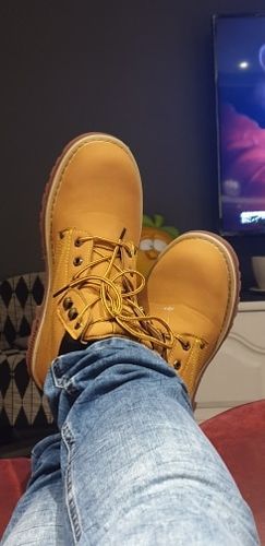 Customer photo review of Chaussures de sécurité Orthopédique homme