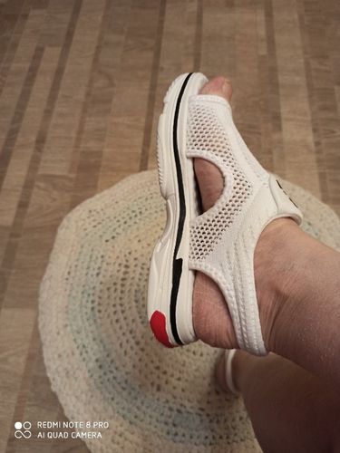 Customer photo review of Sandales hautes Orthopédiques pour Femme