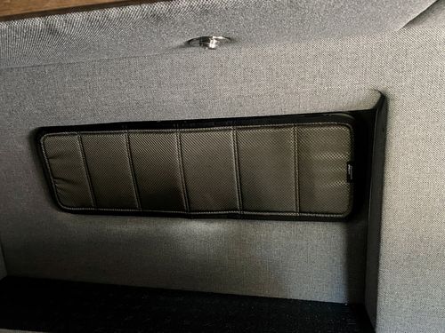 Customer photo review of Sprinter Storyteller Half-Slider Bunk Window Shade