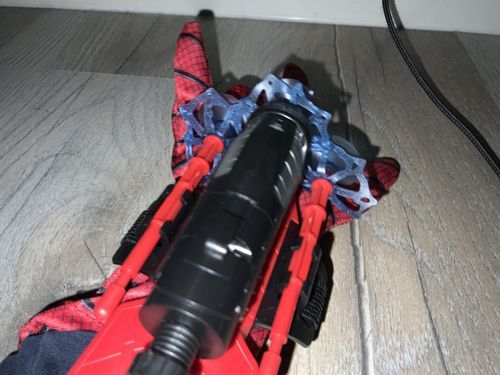 Customer photo review of SPIDERMAN WEB SHOOTER
