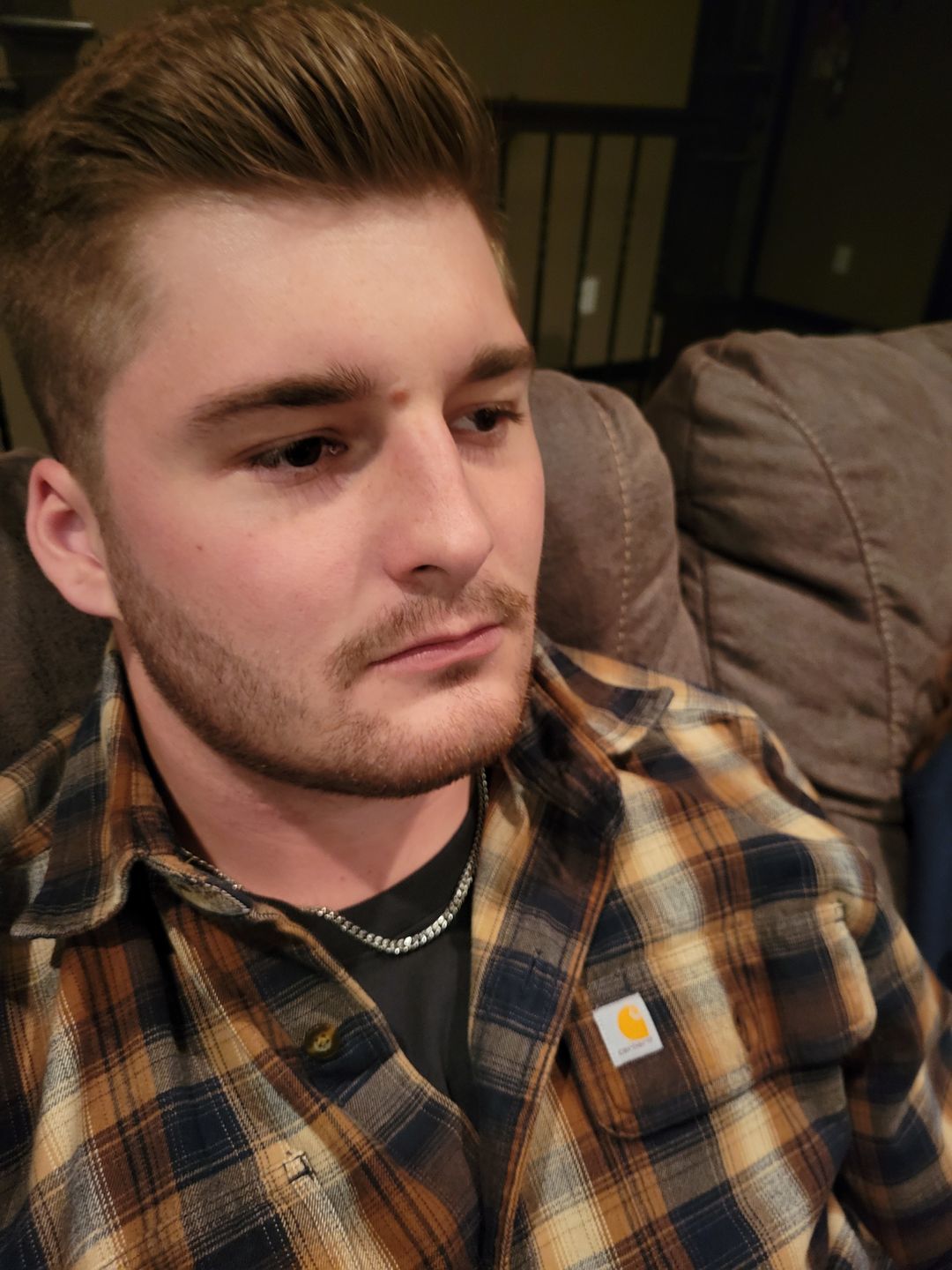 Customer photo review of To My Son - If There Is A Tomorrow - Cuban Link Chain Necklace