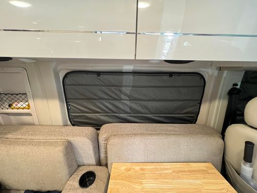 Customer photo review of Promaster - Slider Door Shade