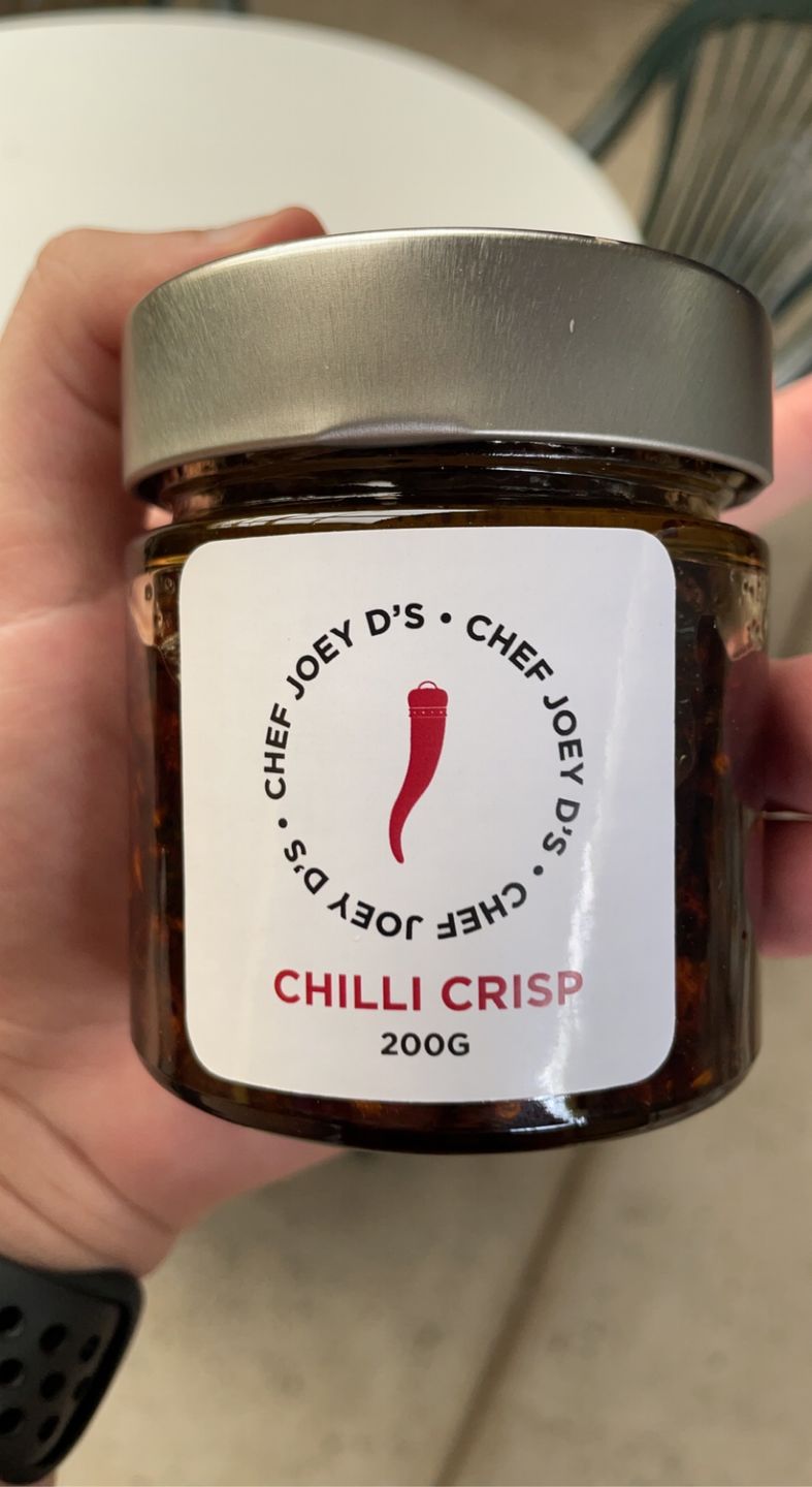 Customer photo review of Chef Joey D's Chilli Crisp 200g