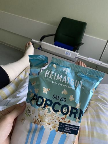 Kundenbewertung mit Foto zu Bio Popcorn Salzig
