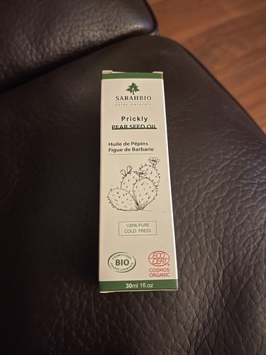 Customer photo review of Sarahbio - huile de pépins de figue de barbarie - 30 mL