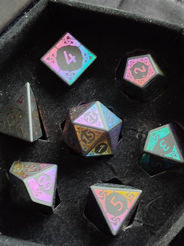 Customer photo review of Obsidian Rainbow