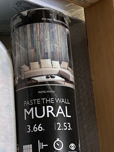 Customer photo review of Woods The Mural Wallpaper