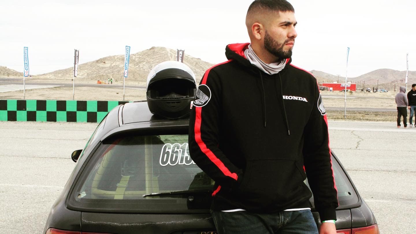 Customer photo review of Honda Racing Team Hoodie (1968)