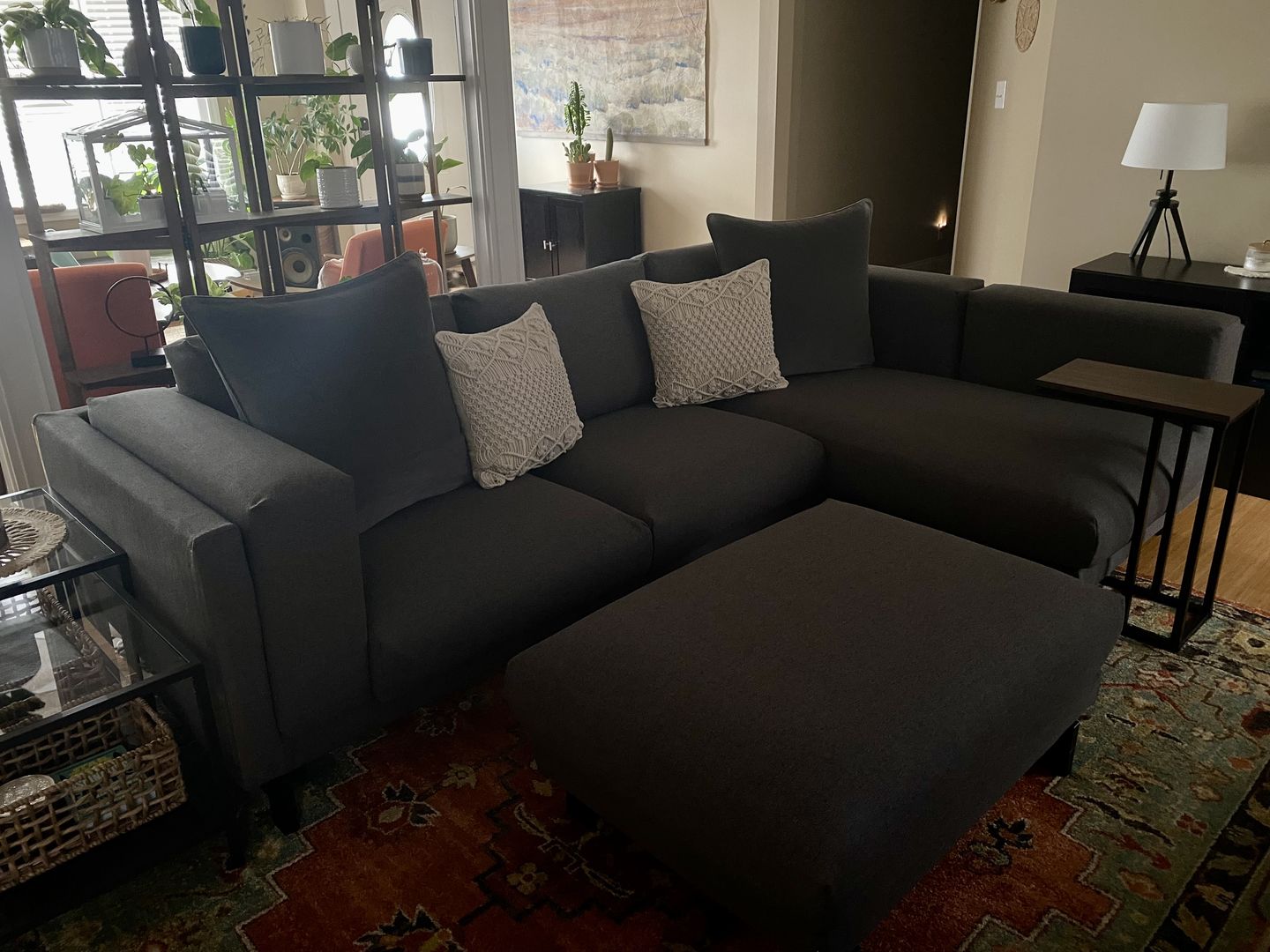 Customer photo review of NOCKEBY 2 Seat IKEA Sofa With Chaise Longue Right Cover