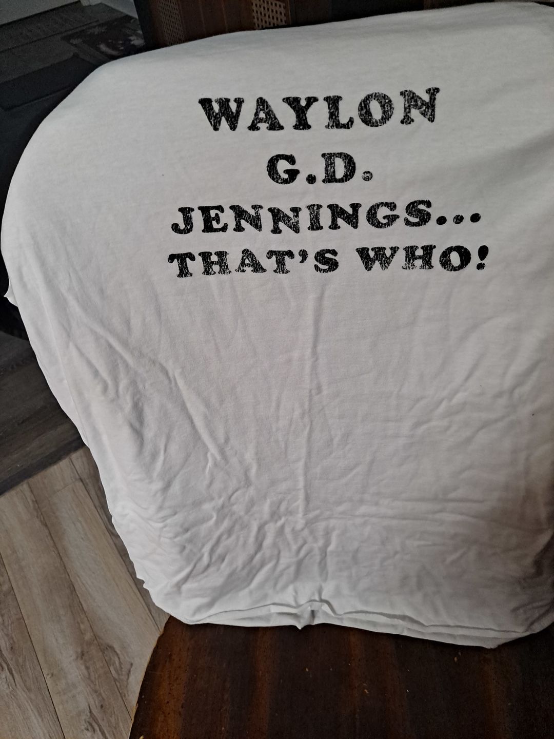 Customer photo review of Waylon Jennings Subscription Tee Shirt Box  5.00% Off Auto renew