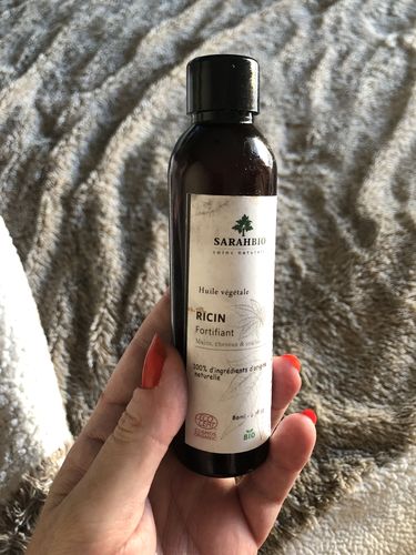 Customer photo review of huile végétale de ricin bio 80ml
