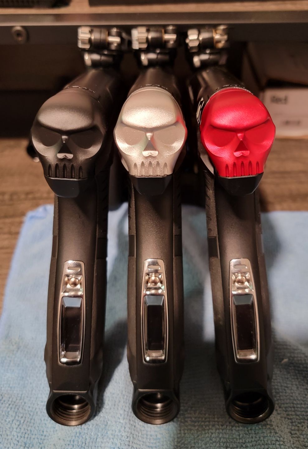 Customer photo review of 170R SKULL BACK CAP