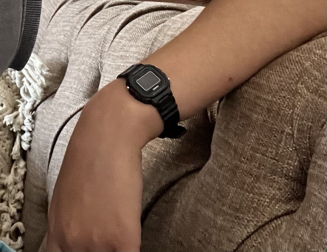 Customer photo review of Reloj Casio Vintage LA-20WH-1BDF Negro